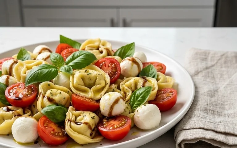 Tortellini Caprese Salad