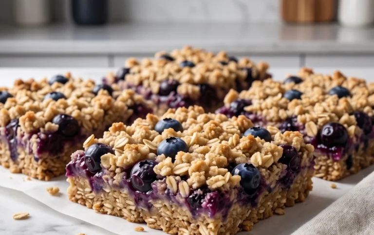 Blueberry Oatmeal Bars