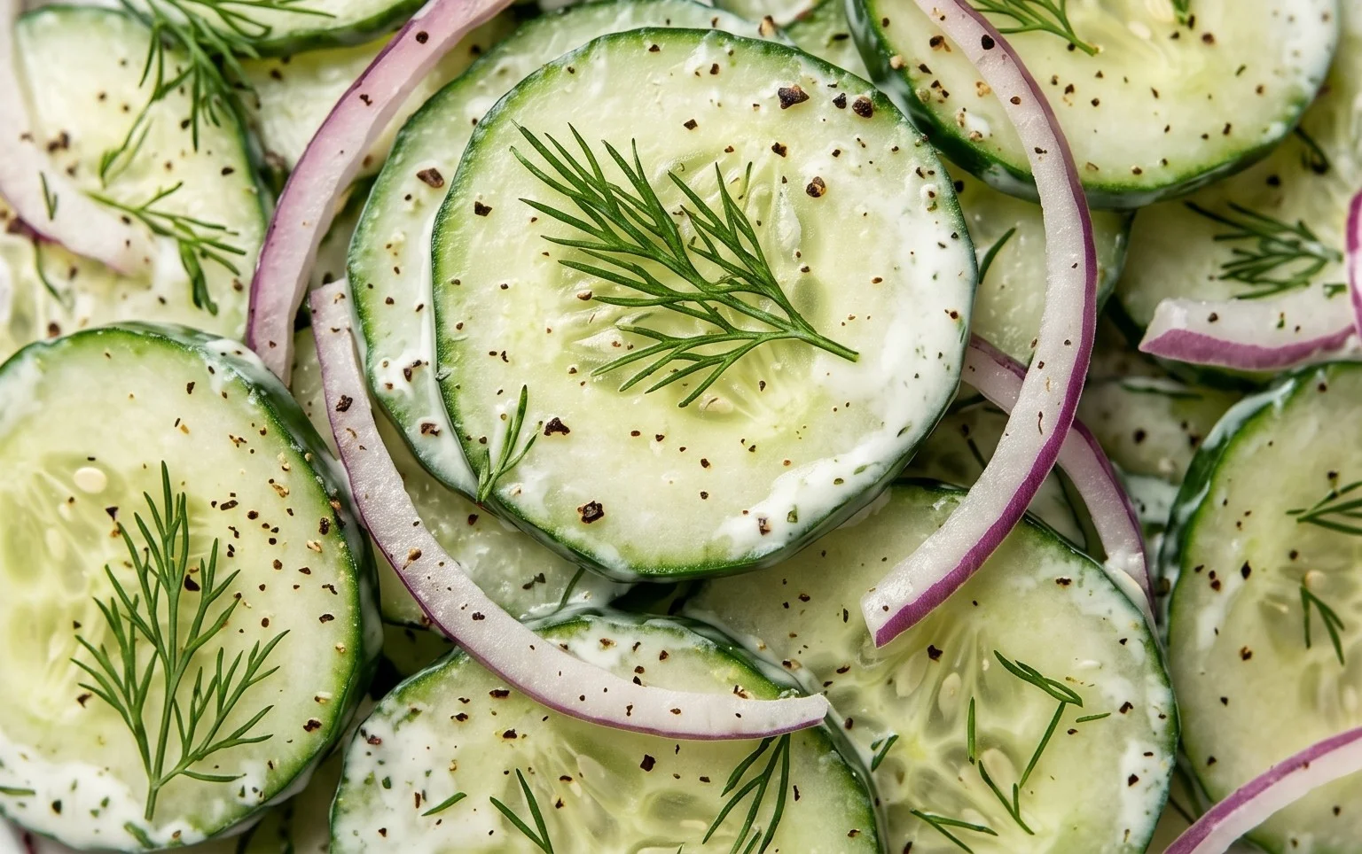 Polish Cucumber Salad
