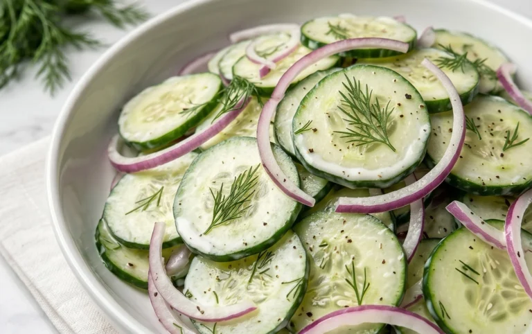 Polish Cucumber Salad