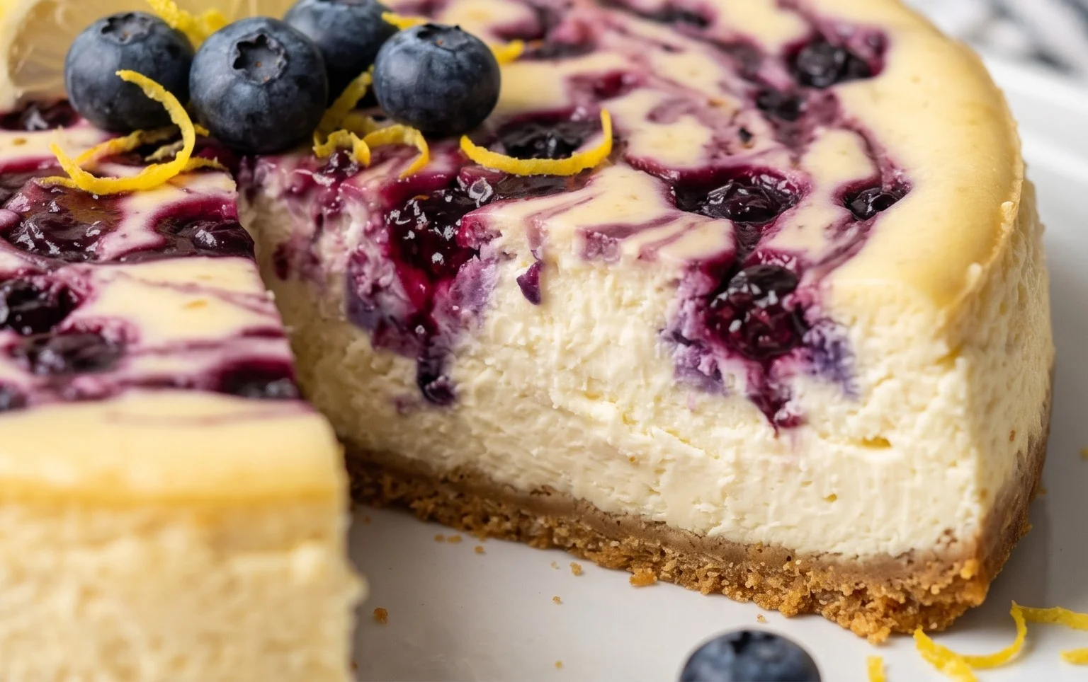Lemon Blueberry Cheesecake