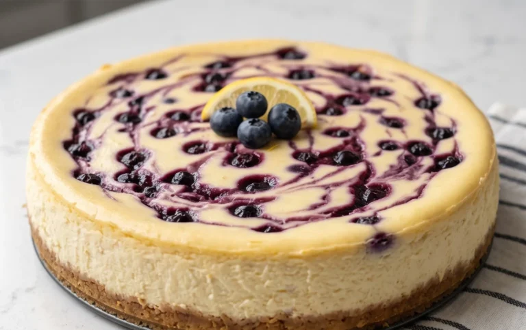 Lemon Blueberry Cheesecake