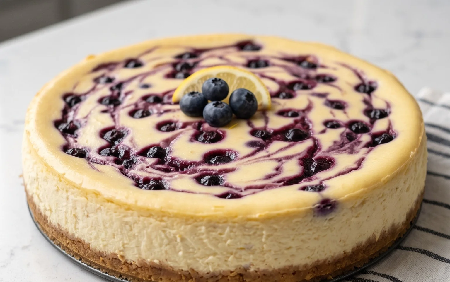 Lemon Blueberry Cheesecake