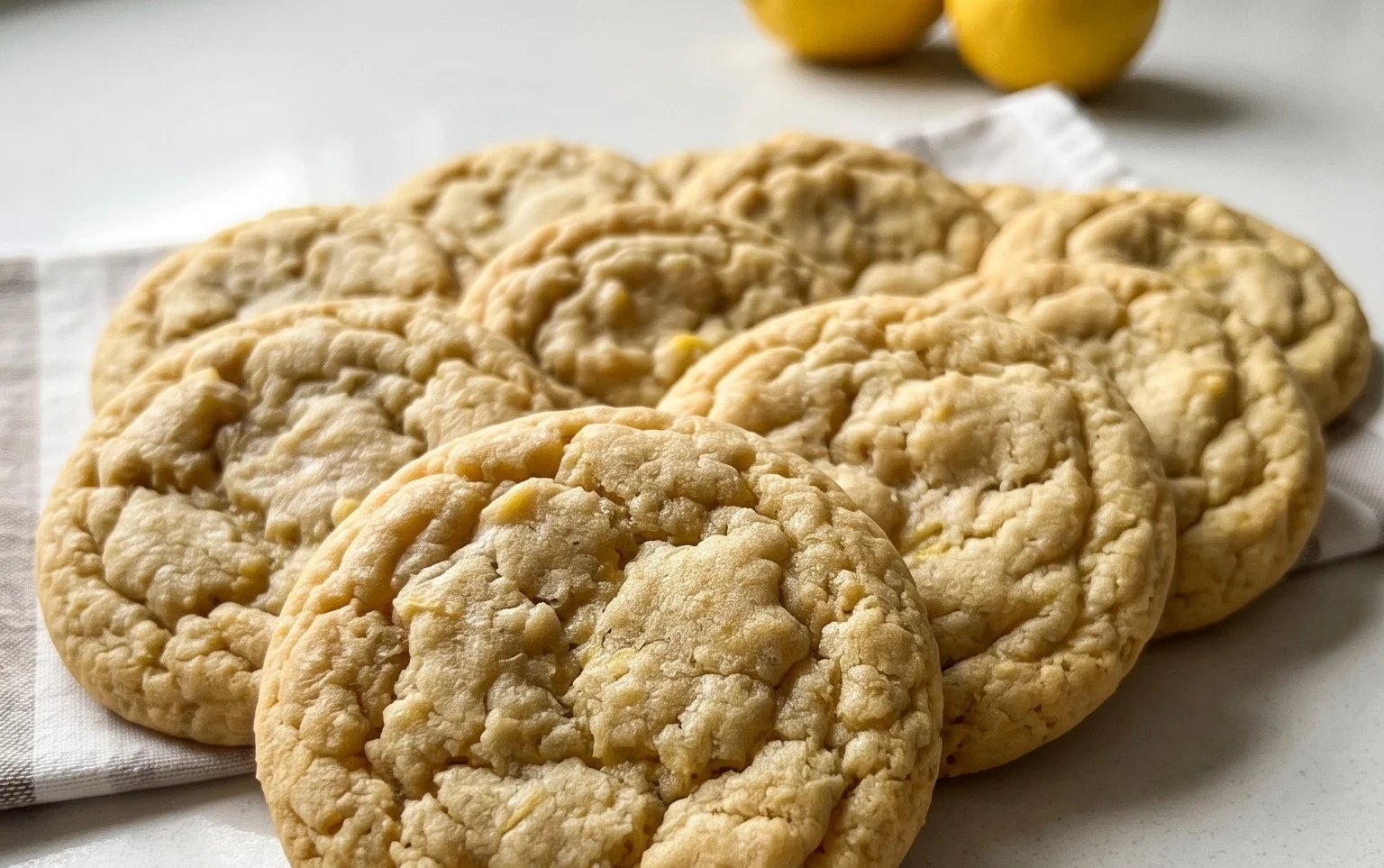 Soft & Chewy Lemon Cookies