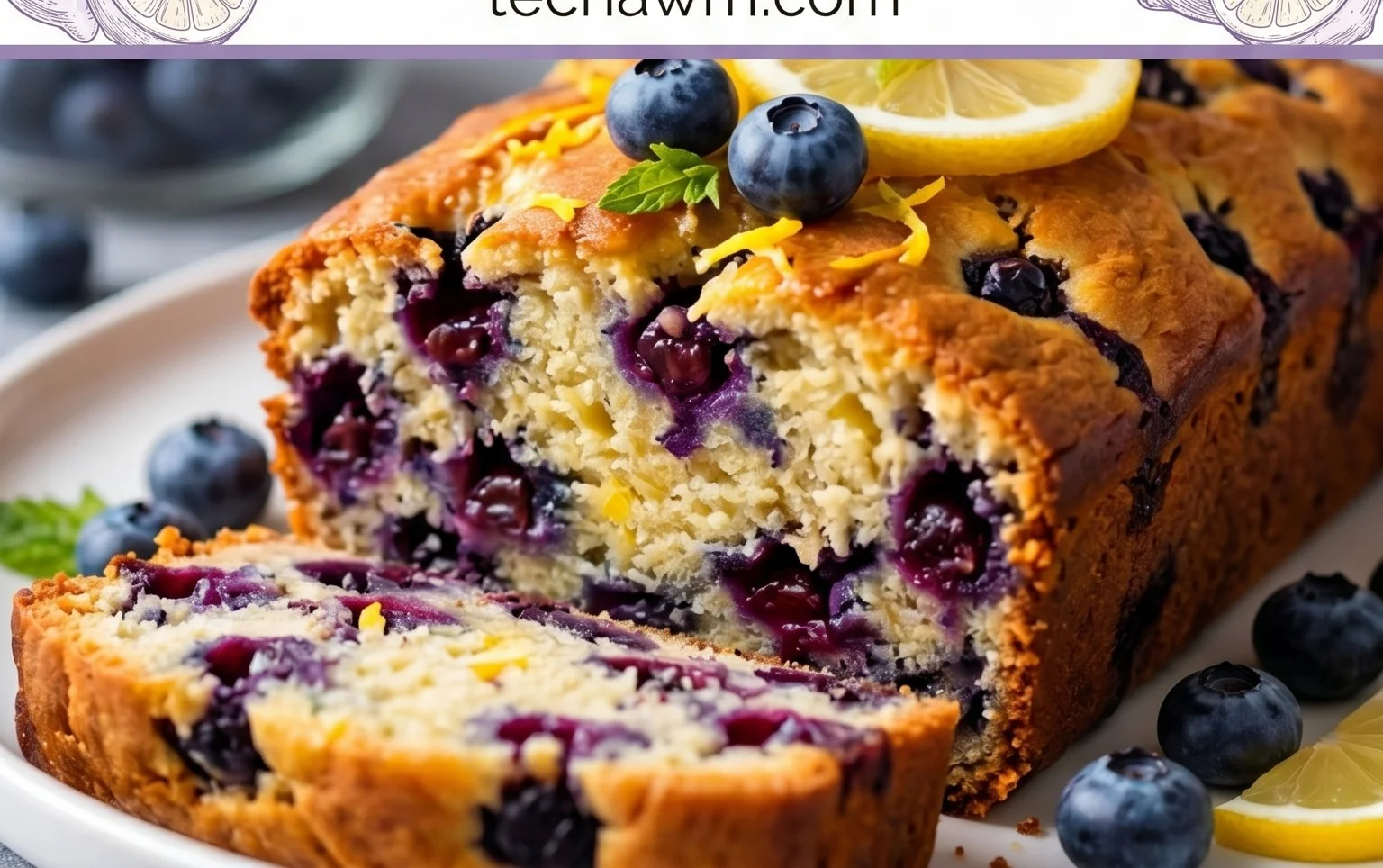 Blueberry and Lemon Loaf