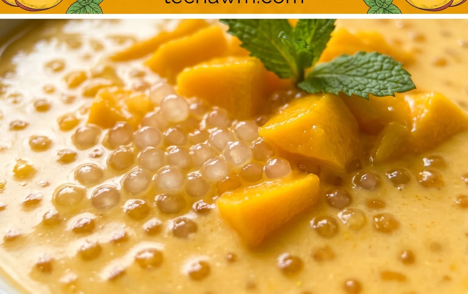 Creamy Mango Sago