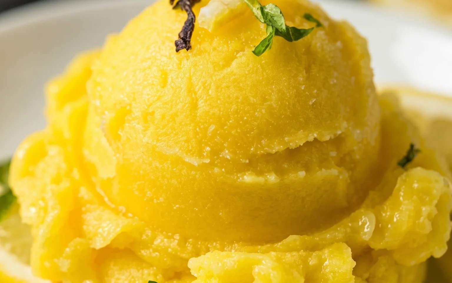 Lemon Sorbet