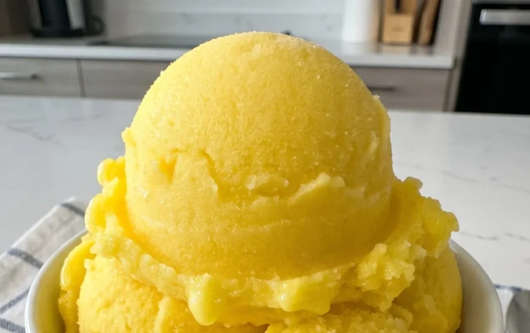 Lemon Sorbet