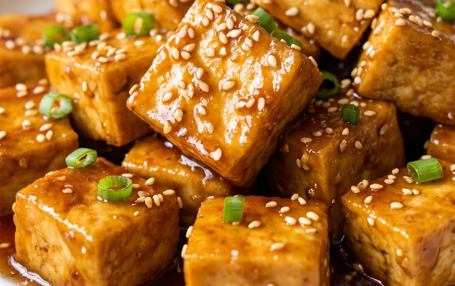 Honey Garlic Tofu