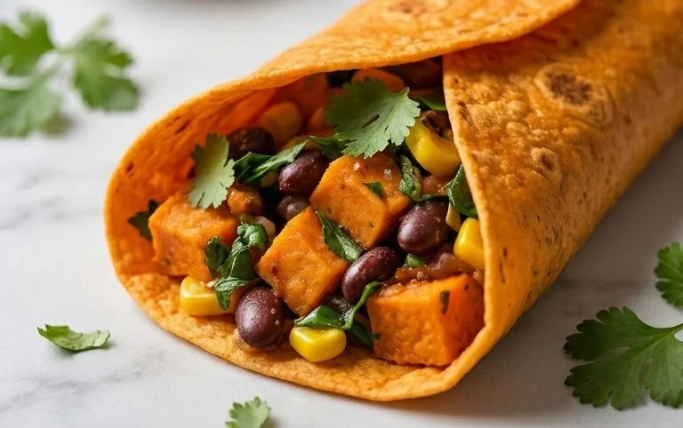Sweet Potato Tortillas (Gluten-Free Vegan Wraps)