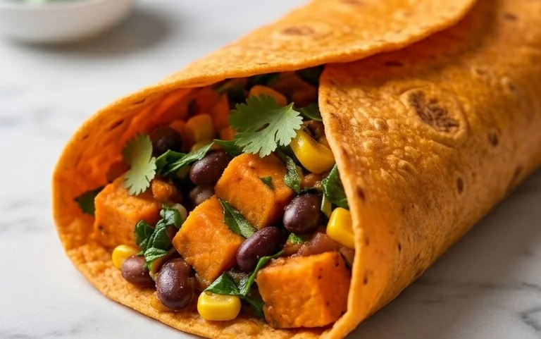 Sweet Potato Tortillas (Gluten-Free Vegan Wraps)