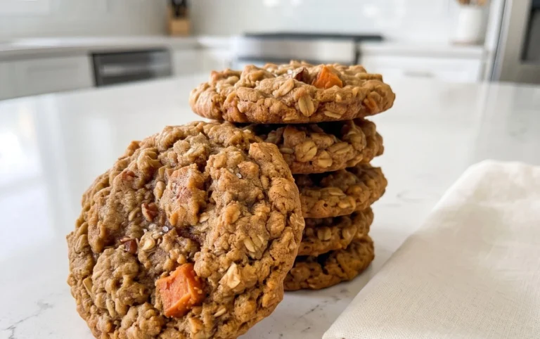 Sweet Potato Oatmeal Cookies