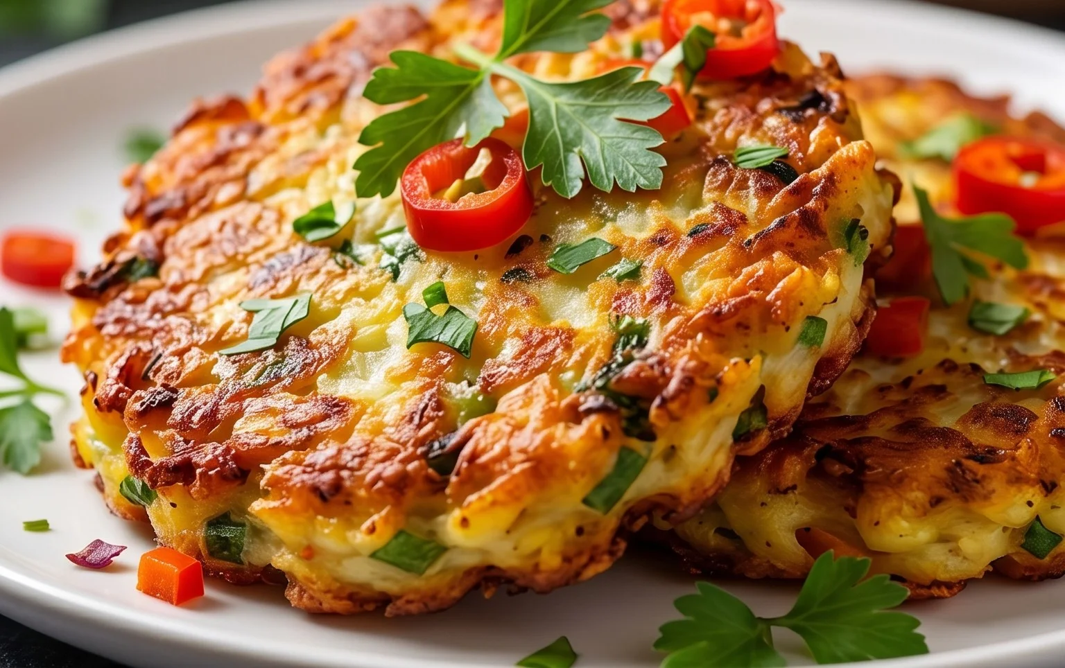 Vegetable Potato Fritters