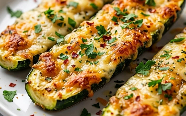 Baked Parmesan Zucchini