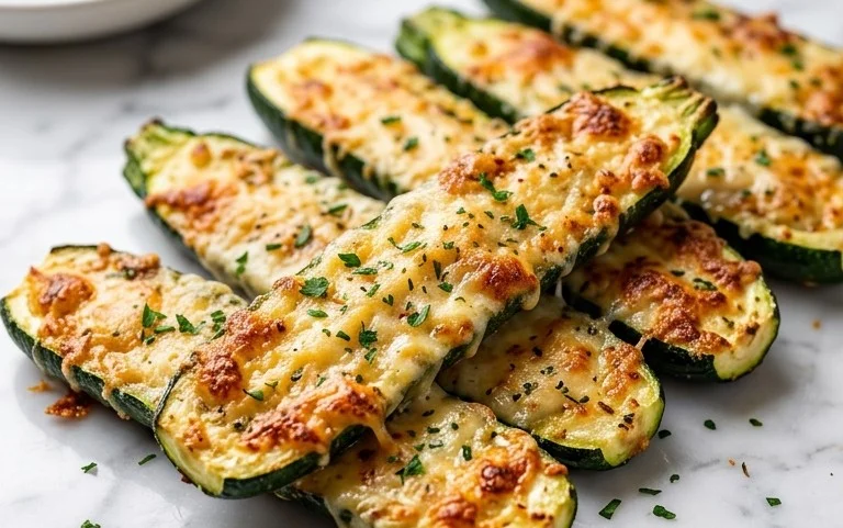 Baked Parmesan Zucchini