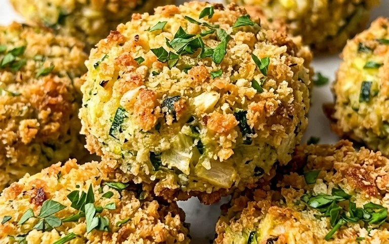 Zucchini Garlic Bites