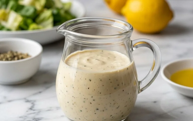 Caesar Salad Dressing (Classic, Creamy & 5 Minutes) 🥗