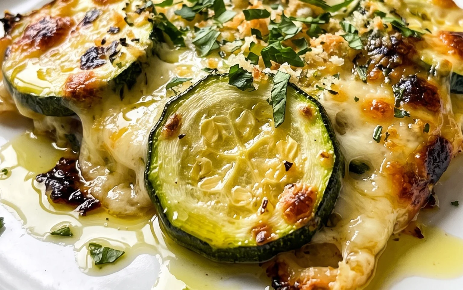 Baked Zucchini and Cheese