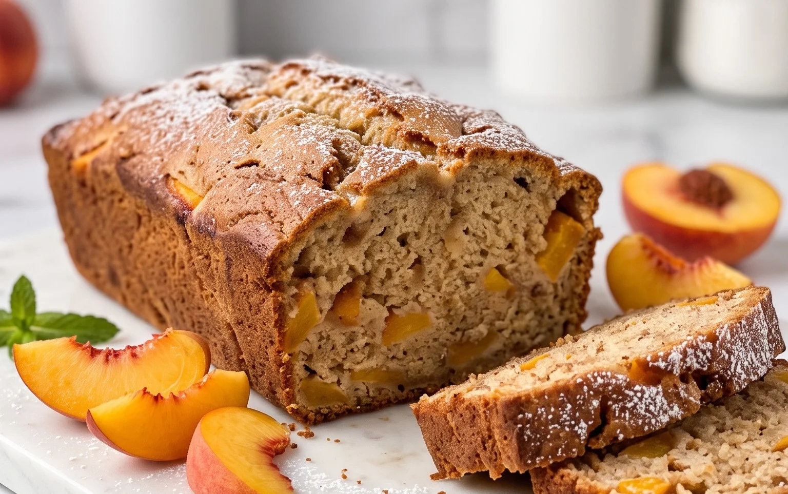 Southern Peach Bread