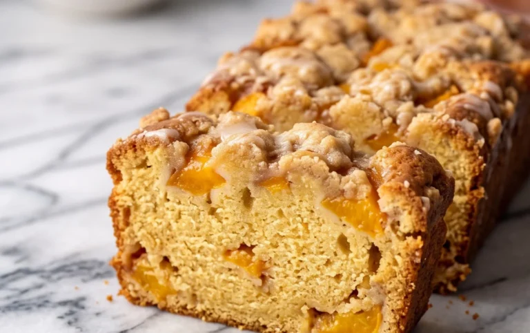 Peach Cobbler Pound Cake