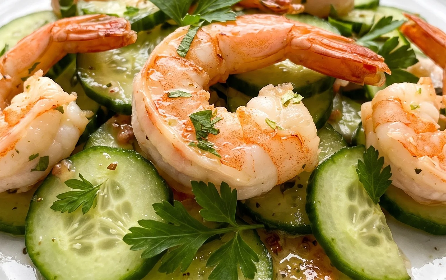 Cucumber Shrimp Salad