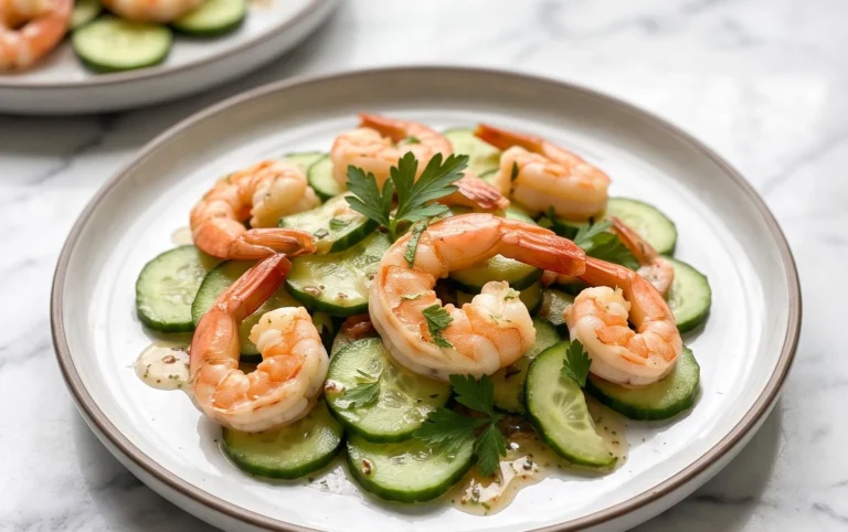 Cucumber Shrimp Salad