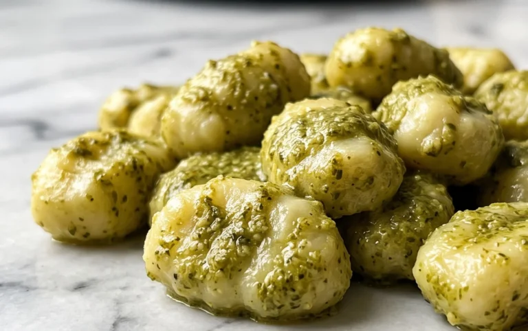 Creamy Pesto Gnocchi