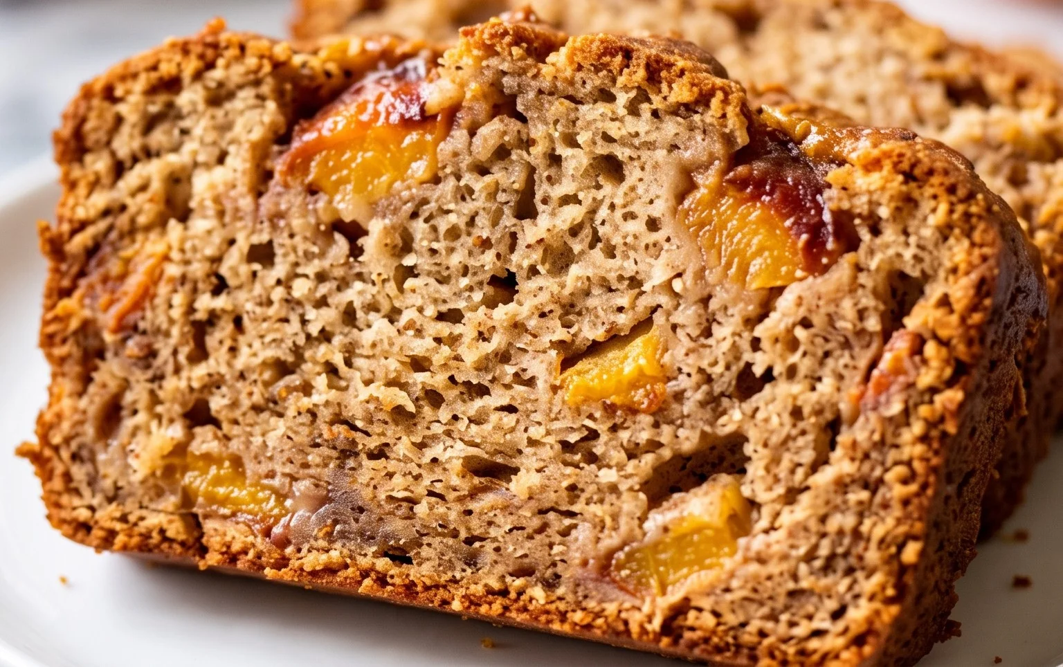 Spiced Peach Bread