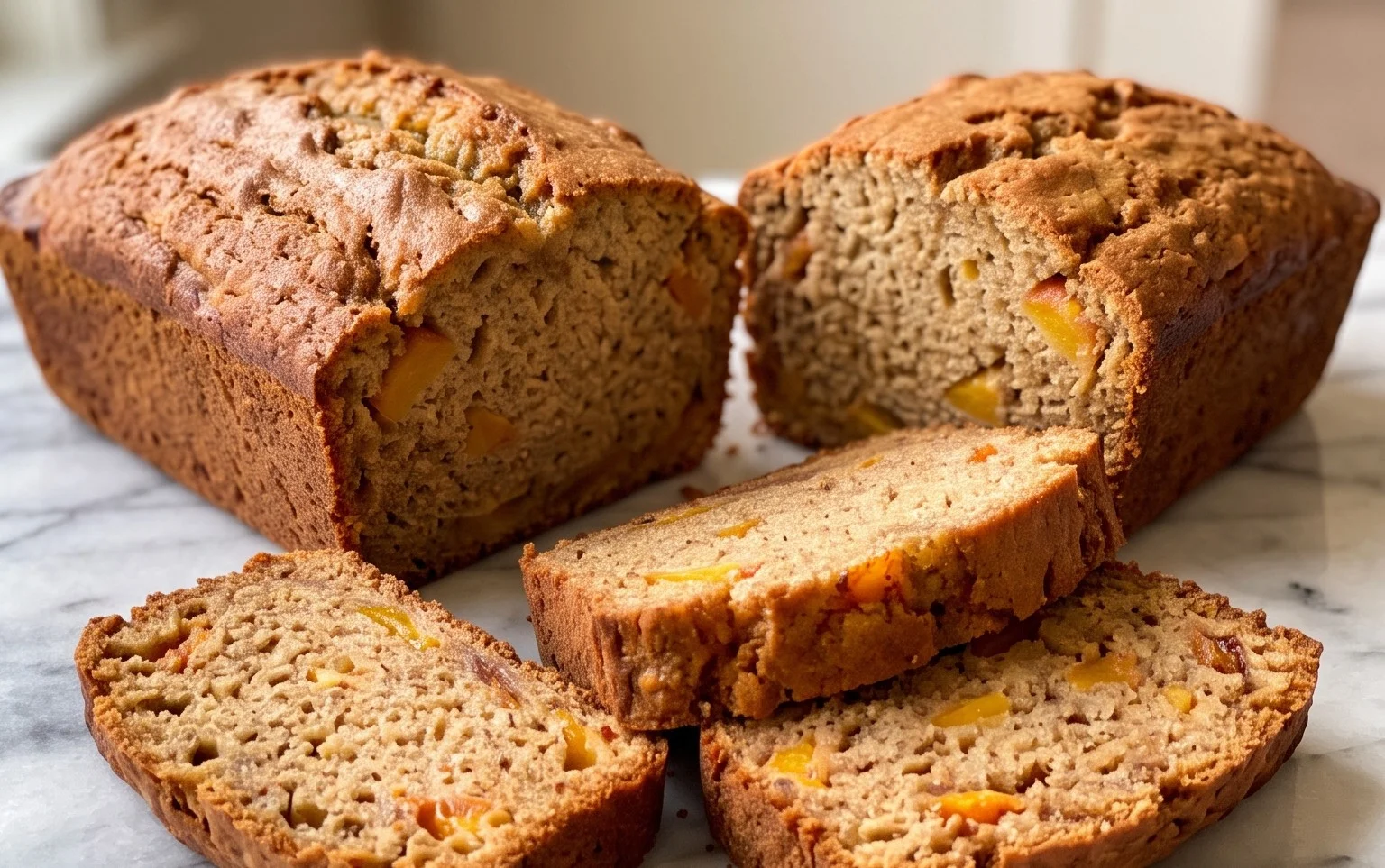 Spiced Peach Bread