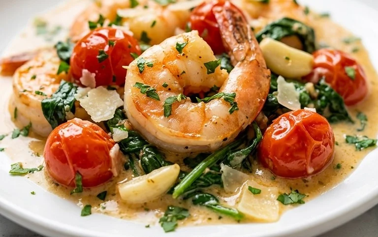 Tuscan Shrimp (One-Pan, 30-Minute Dinner)