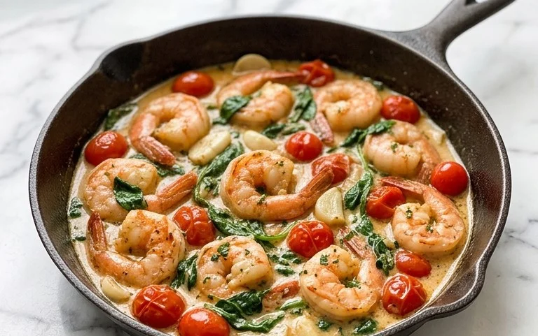 Tuscan Shrimp (One-Pan, 30-Minute Dinner)