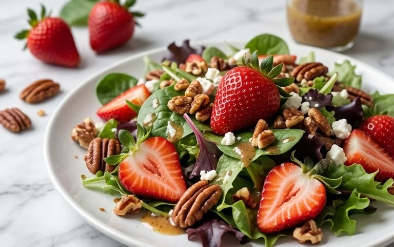 Strawberry Crunch Salad