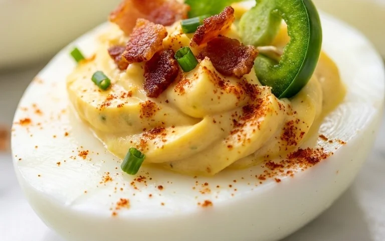 Jalapeno Popper Deviled Eggs