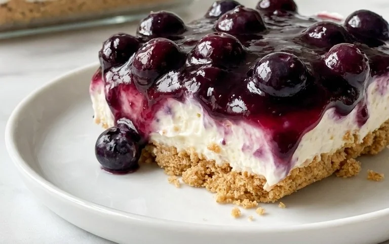 No-Bake Blueberry Yum Yum