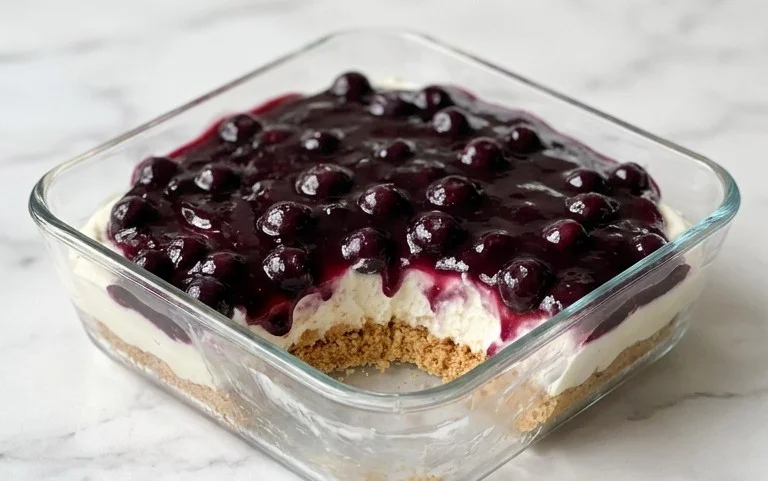 No-Bake Blueberry Yum Yum