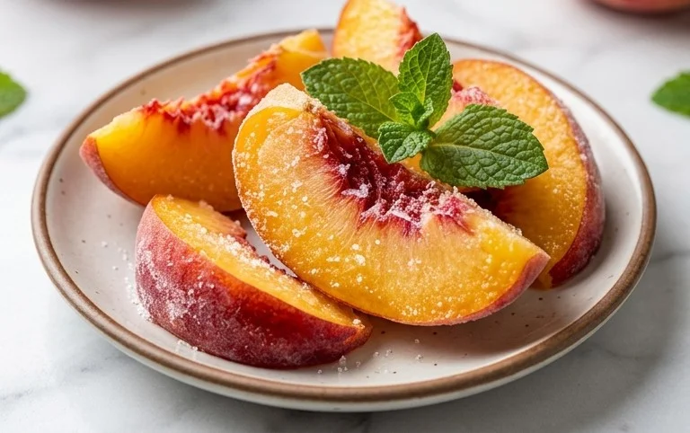 Freezing Peaches, How to Easily Freeze Peaches