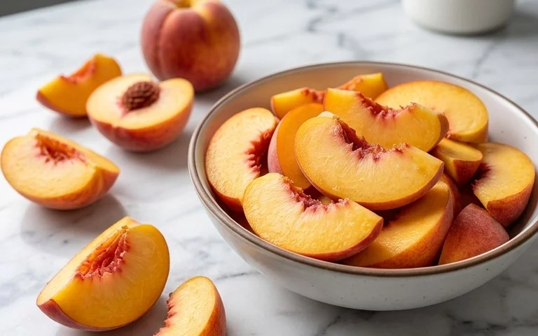 Freezing Peaches, How to Easily Freeze Peaches