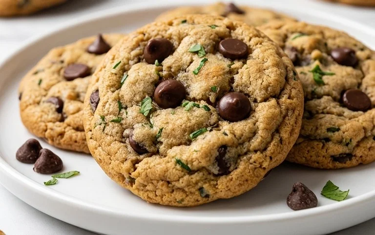 Zucchini Chocolate Chip Cookies