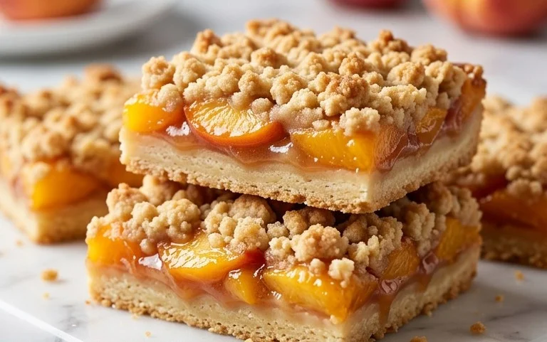 Fresh Peach Crum extractb Bars
