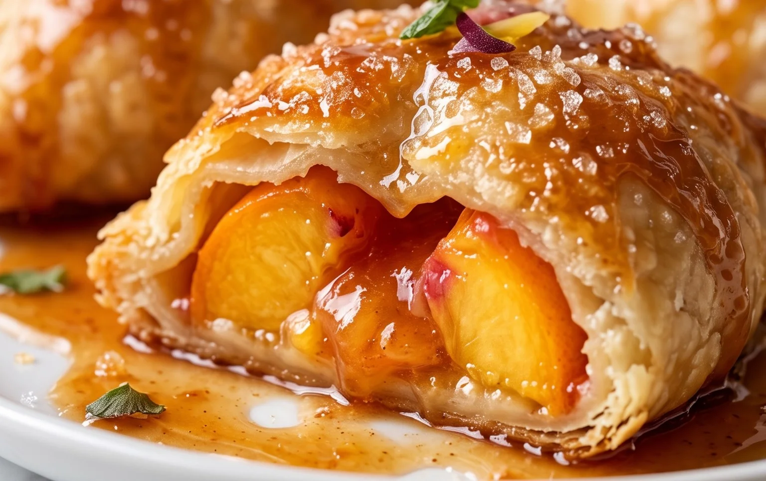 Peach Dumplings