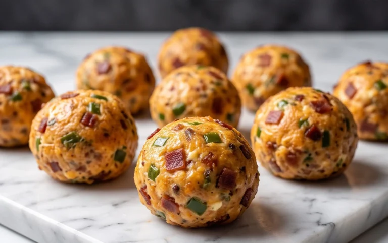 Beef Bacon Jalapeño Popper Cheese Balls