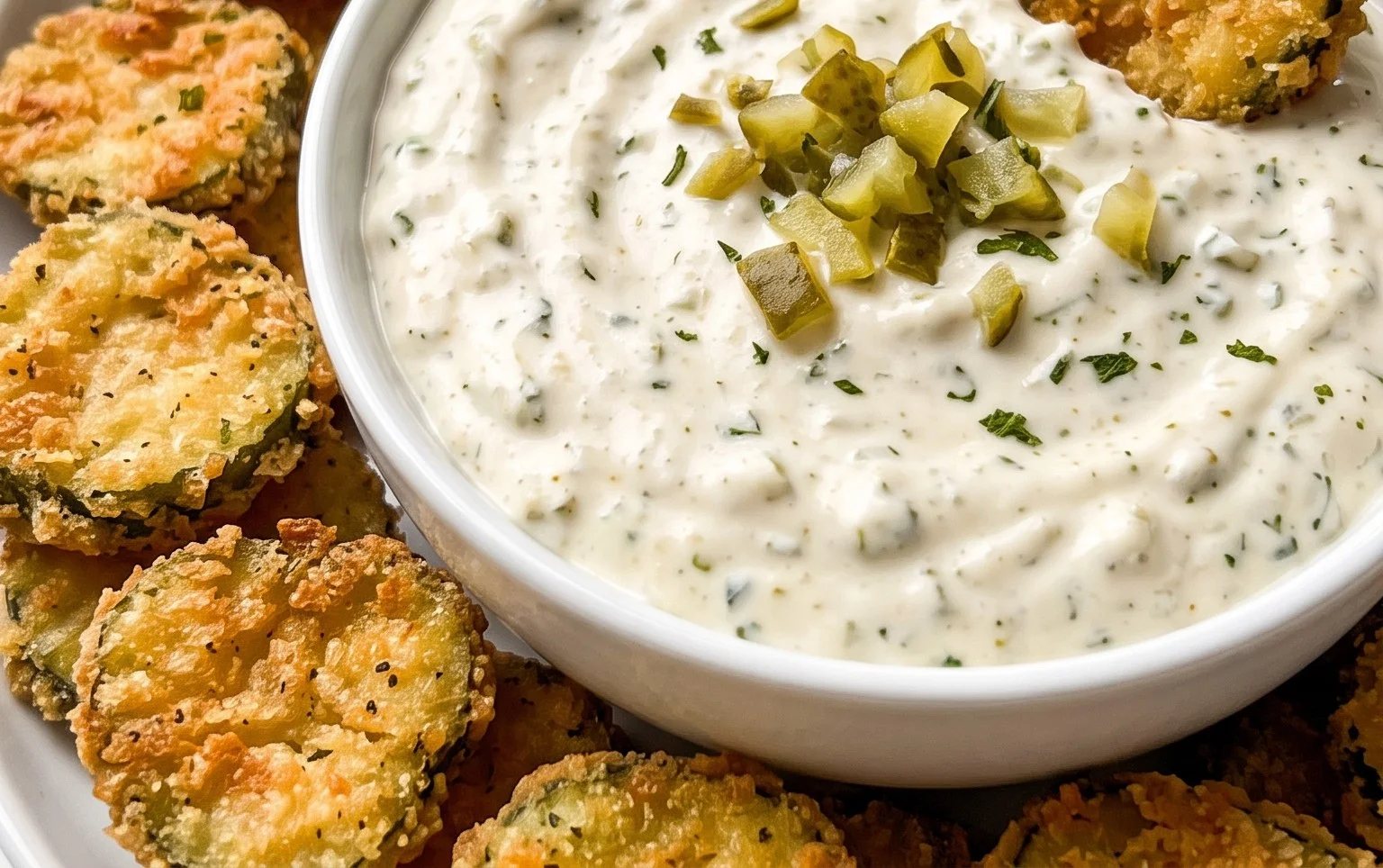 Easy Fried Pickle Dip (Dairy-Free Option)