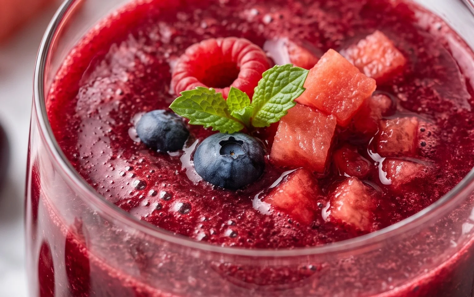 Watermelon Cherry Berry Beet Juice