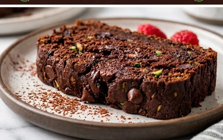 Double Dark Chocolate Zucchini Bread