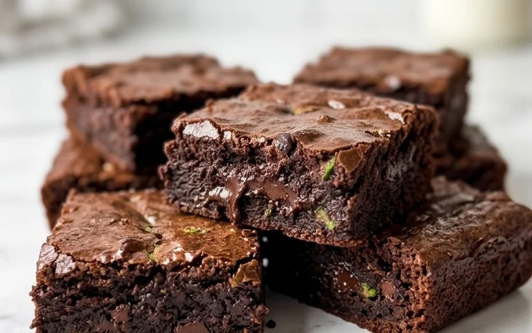 Zucchini Brownies (gluten-free, dairy-free options)