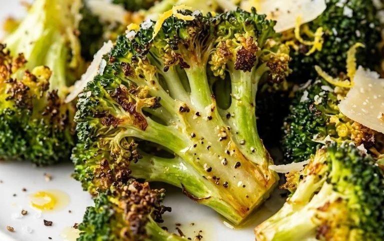 Oven Roasted Broccoli (Baked Broccoli)