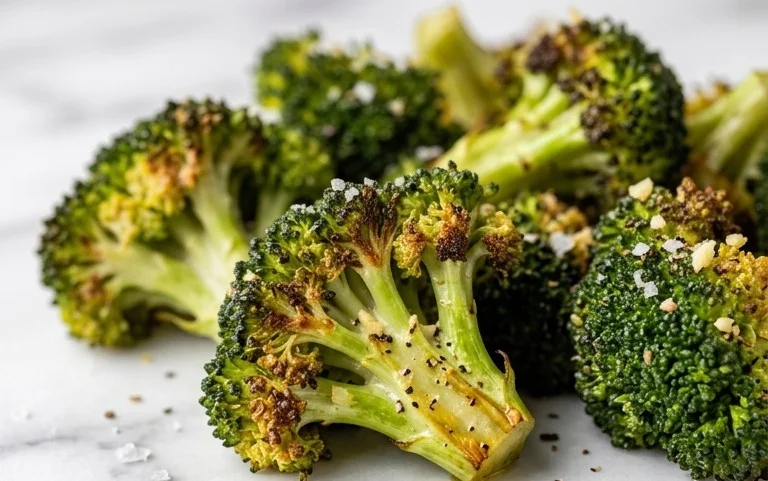 Oven Roasted Broccoli (Baked Broccoli)