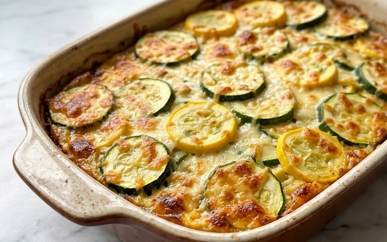 Zucchini and Squash Casserole Recipe