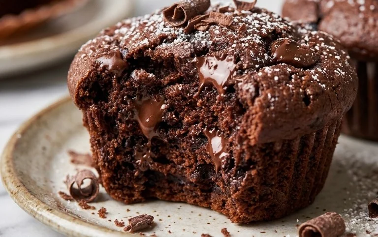 Double Chocolate Muffins