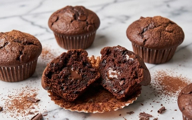 Double Chocolate Muffins